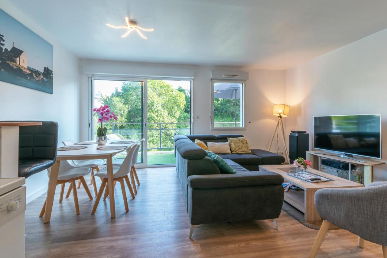 Appartement Saint Goustan : Vue Sur La Riviere Оре Экстерьер фото